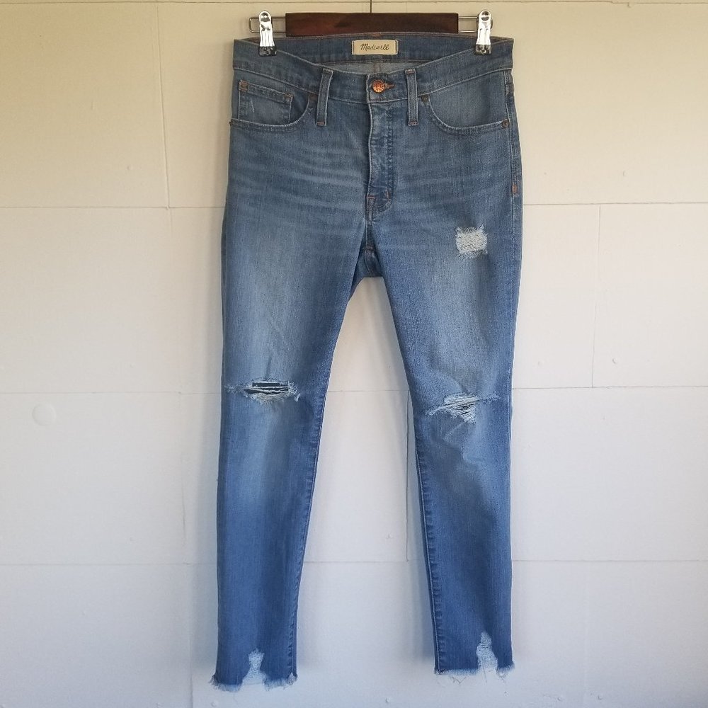 Madewell 9" High-Rise Skinny Jeans sz 27s